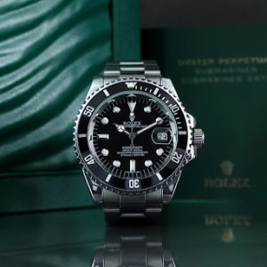 Rolex Black Submariner with Box and Paperwork
